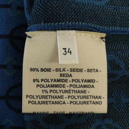 エルメス CLIQUETIS シルクワンピース