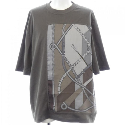 エルメス PARCORS SANS FAUTE DECADRE カシミヤ混 Tシャツ