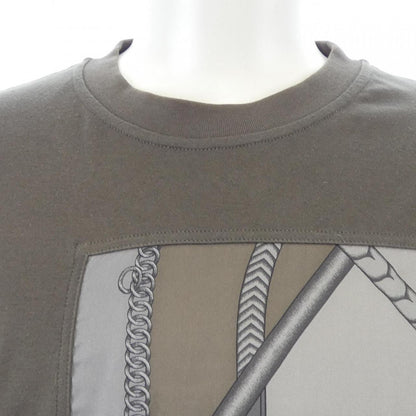 エルメス PARCORS SANS FAUTE DECADRE カシミヤ混 Tシャツ