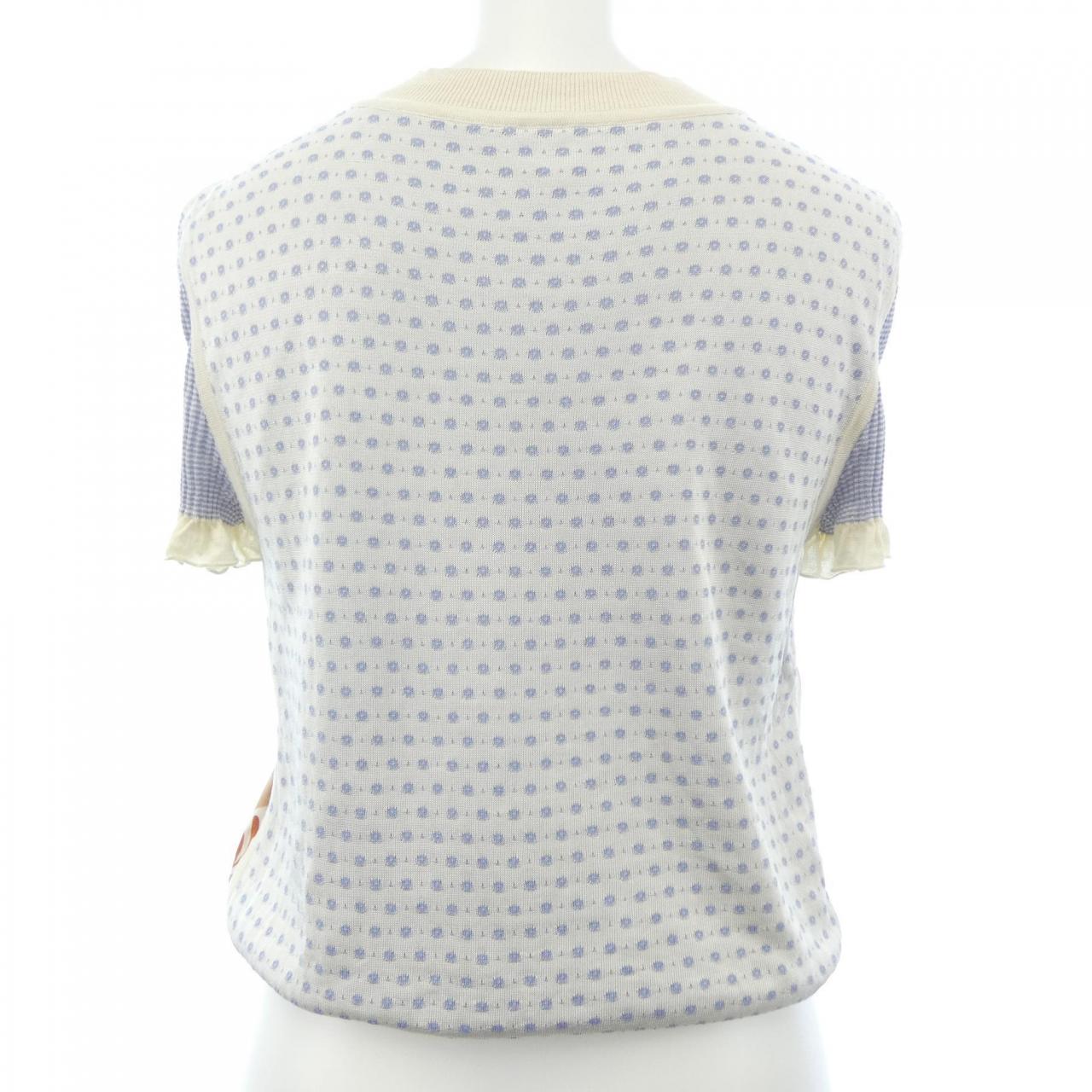 エルメス GUEPARDS ET PALMETTES シルクニット
