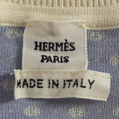 エルメス GUEPARDS ET PALMETTES シルクニット
