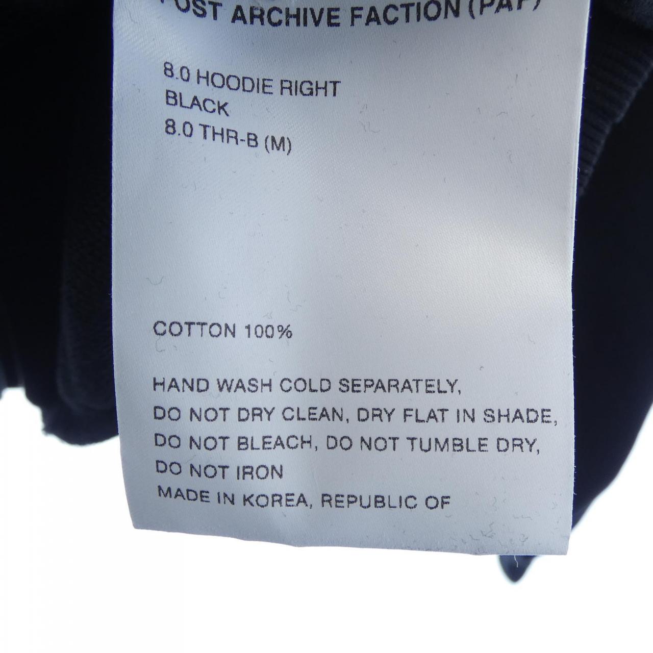 POST ARCHIVE FACTION パーカー