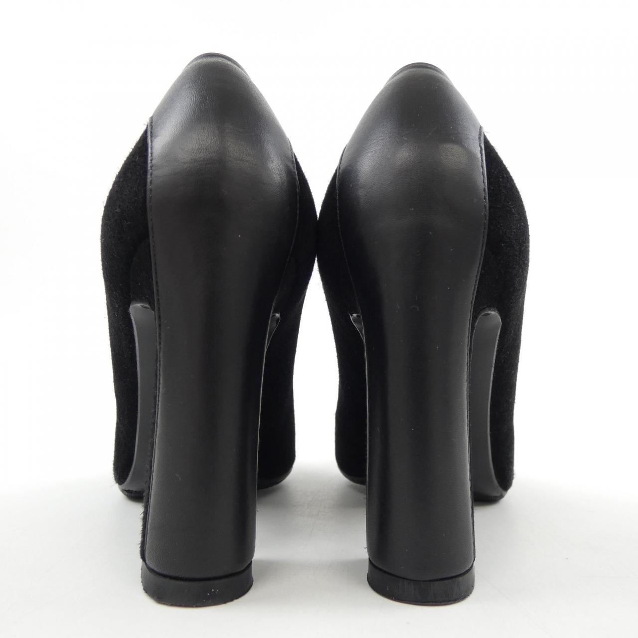 エルメス レザーパンプス
