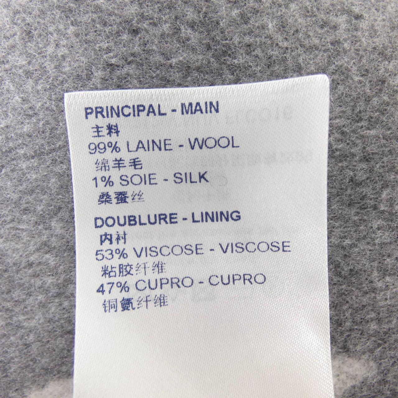 ルイヴィトン シルク混コート