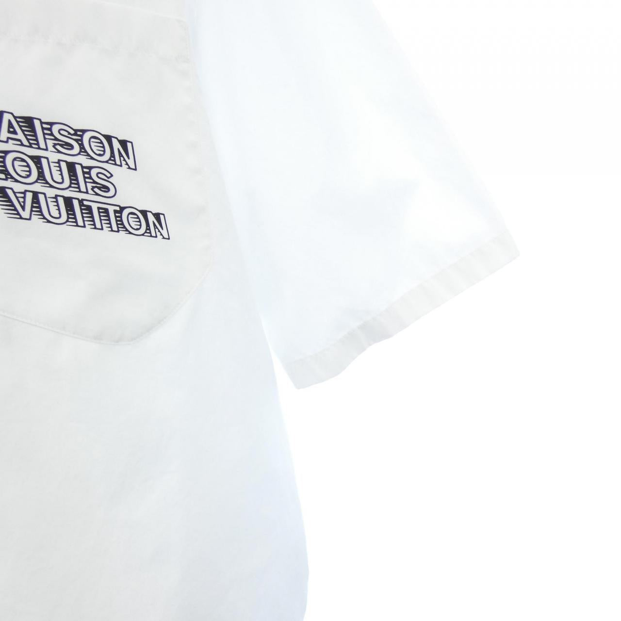 ルイヴィトン Zipped Place Louis Vuitton コットンシャツ