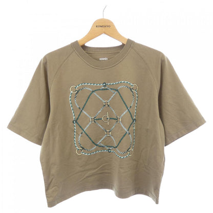 エルメス FIGURE ARTISTIQUE コットンTシャツ