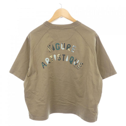 エルメス FIGURE ARTISTIQUE コットンTシャツ