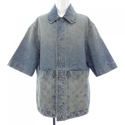 ルイヴィトン Short Sleeve Denim Workwear Shirt デニムジャケット