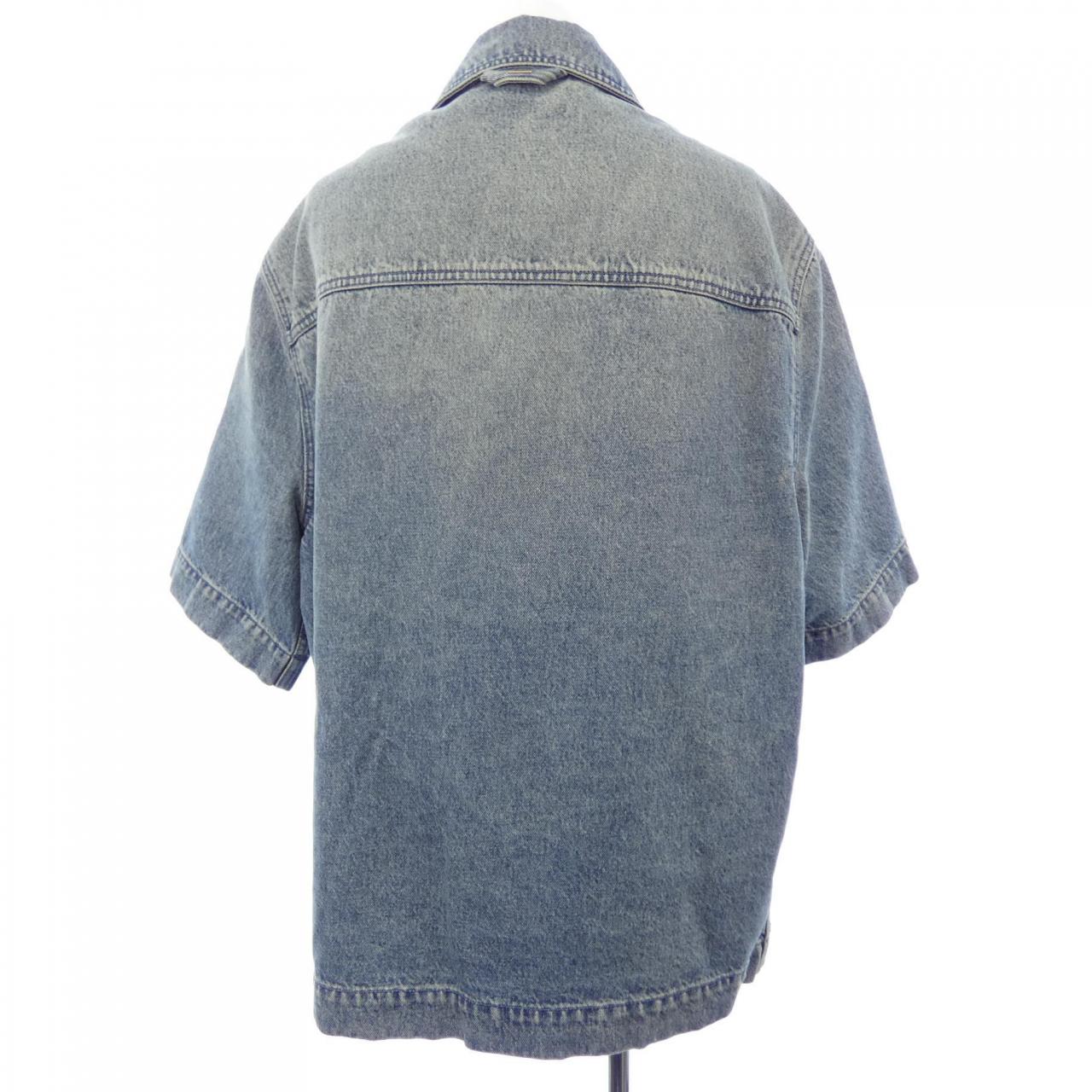 ルイヴィトン Short Sleeve Denim Workwear Shirt デニムジャケット
