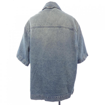 ルイヴィトン Short Sleeve Denim Workwear Shirt デニムジャケット