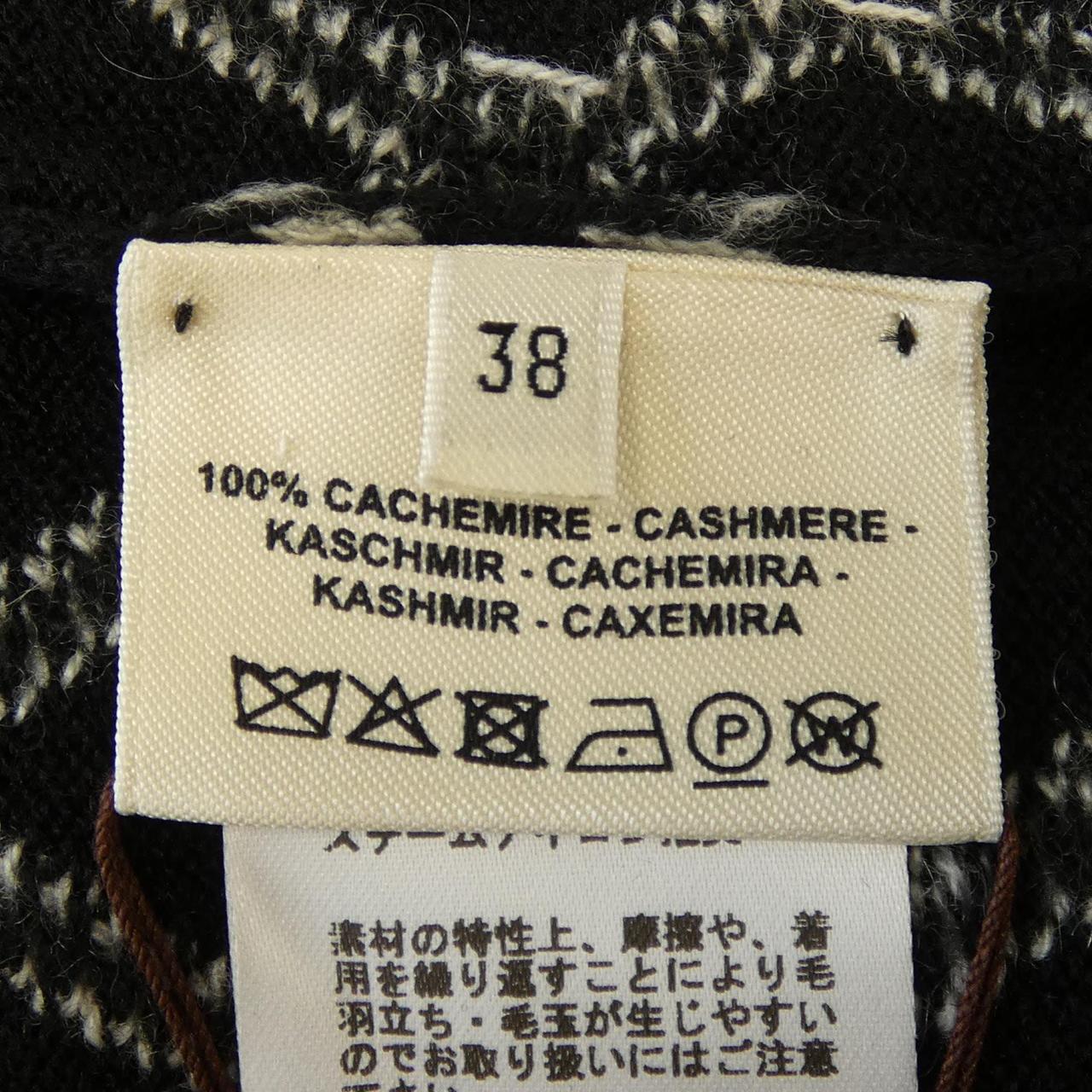 エルメス ラウンドH カシミヤワンピース