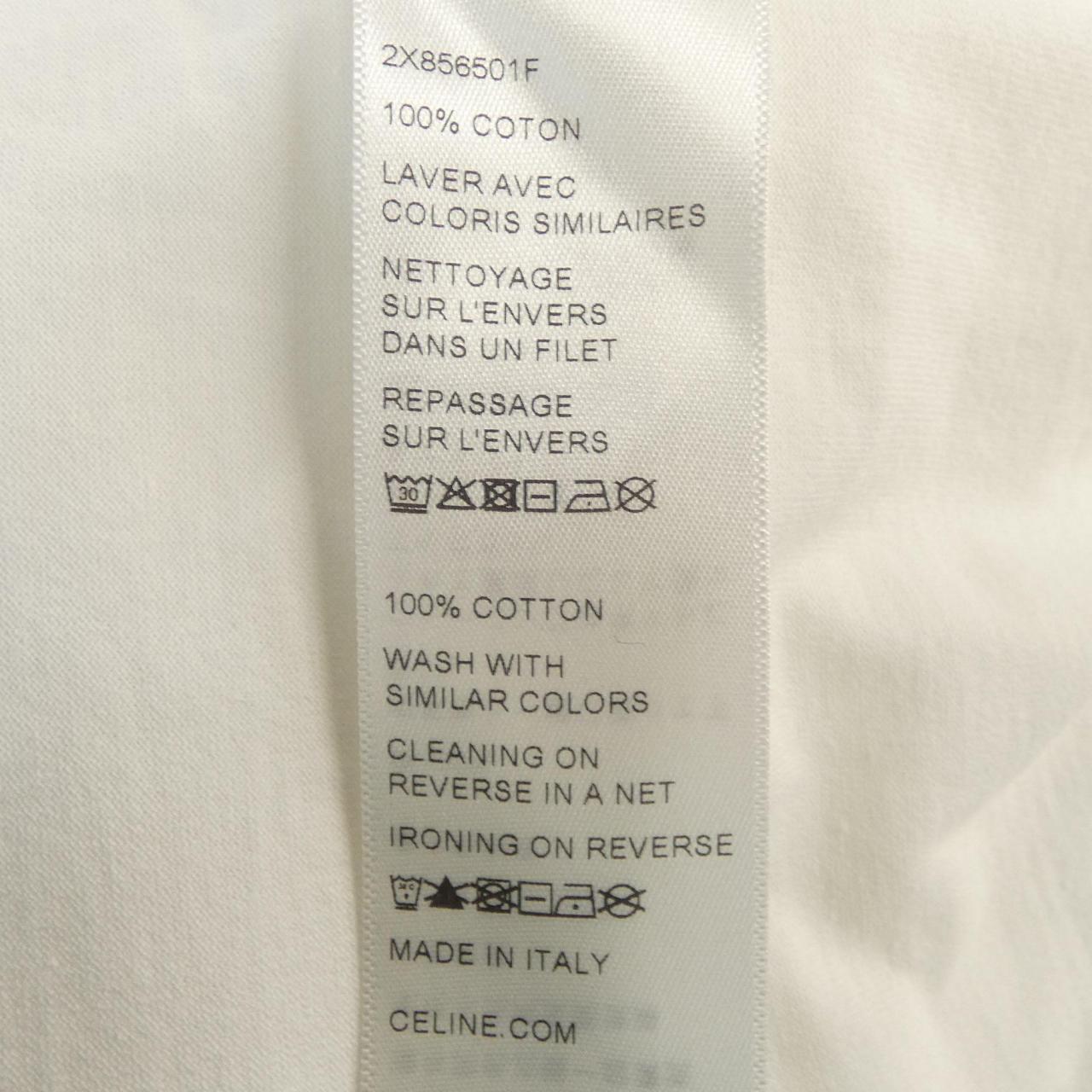 セリーヌ コットン Tシャツ