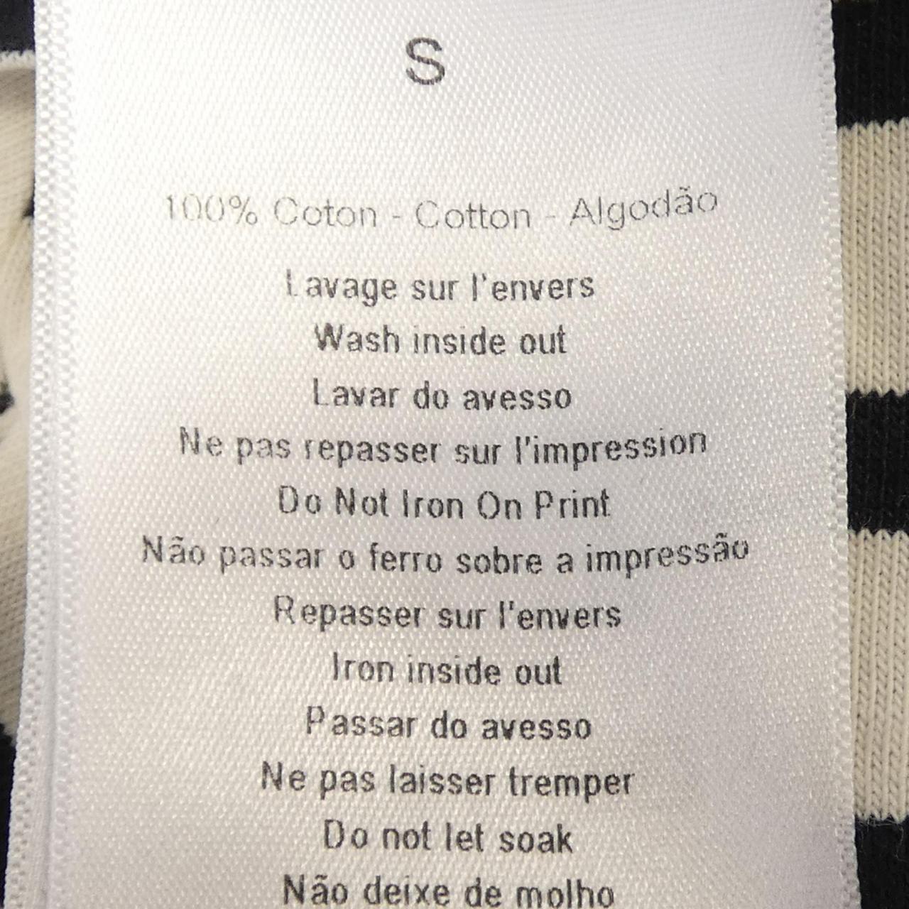 クリスチャンディオール D?STRIPES コットントップス