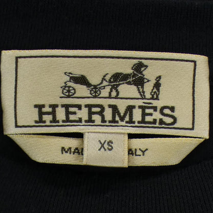 エルメス CHEVAUX EN SYMETRIE コットンTシャツ XS