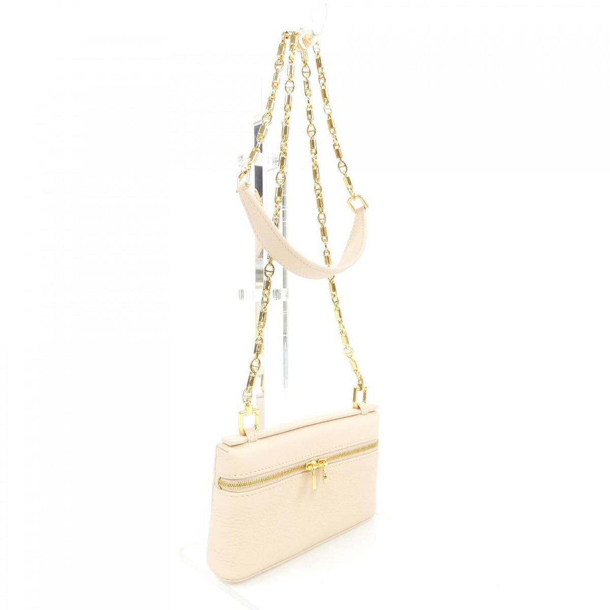 ロロピアーナ Extra Pocket Mini Pouch カーフスキン ポーチ
