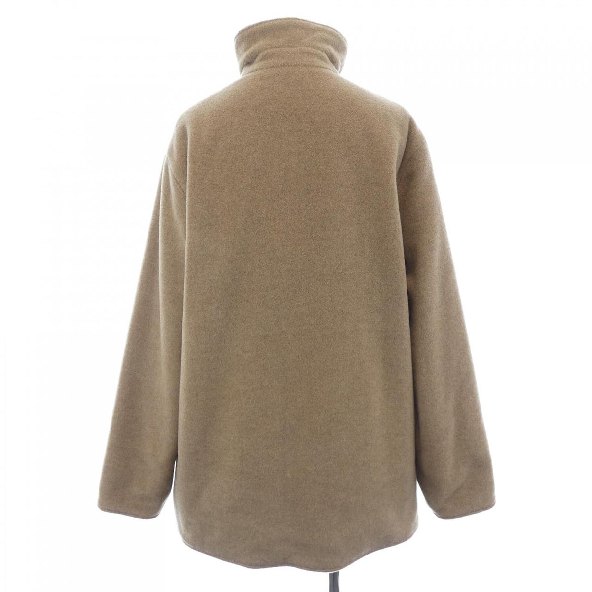 エルメス CHEVAL ツイルレーヌ シルク カシミヤ ポリエステル コート