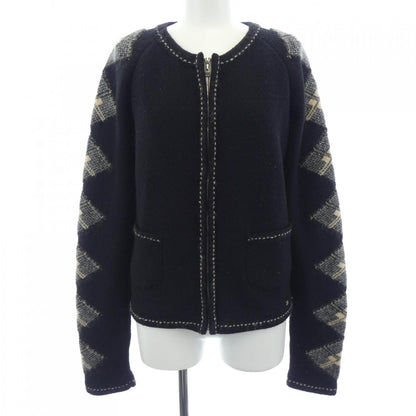 シャネル カシミヤ混カーディガン
