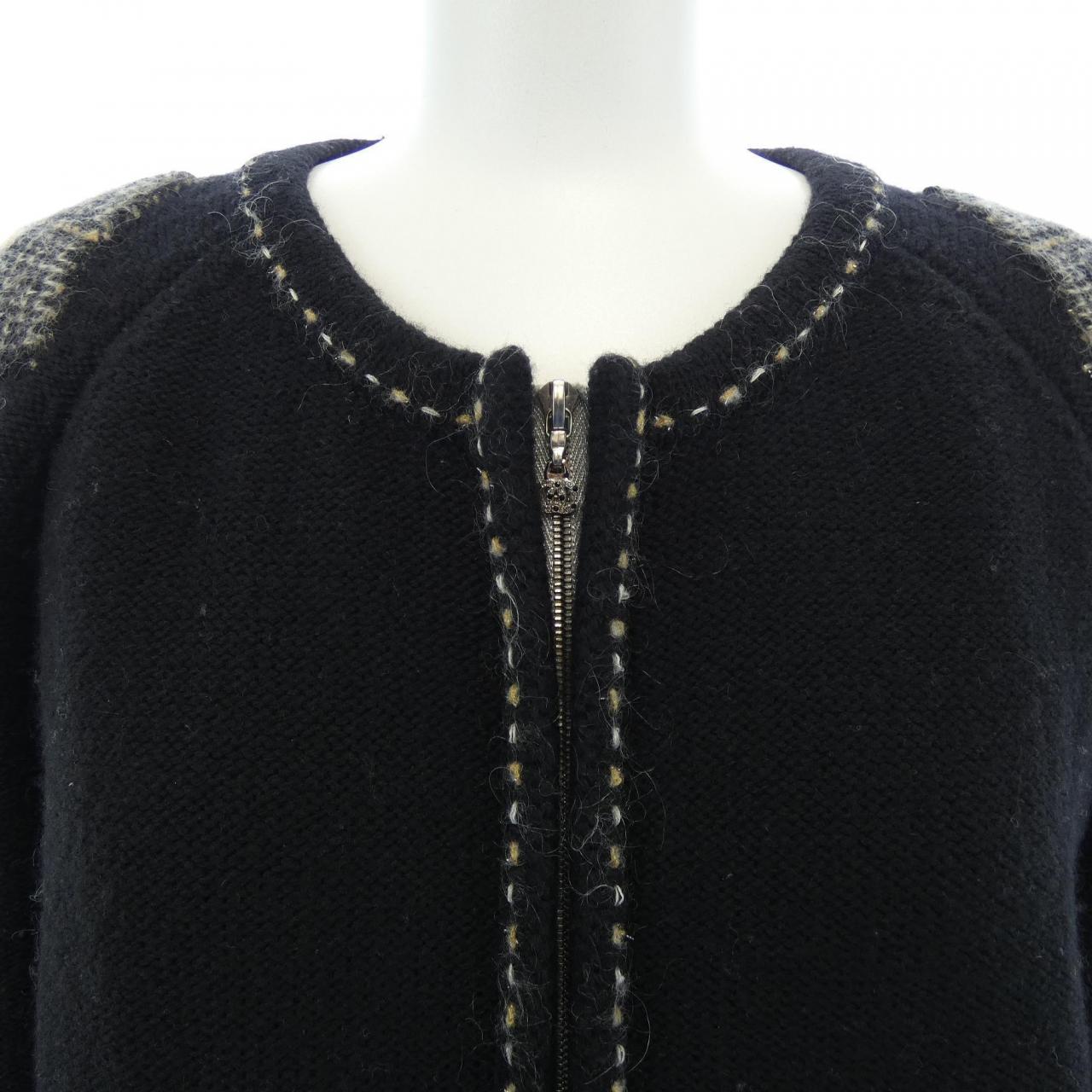 シャネル カシミヤ混カーディガン