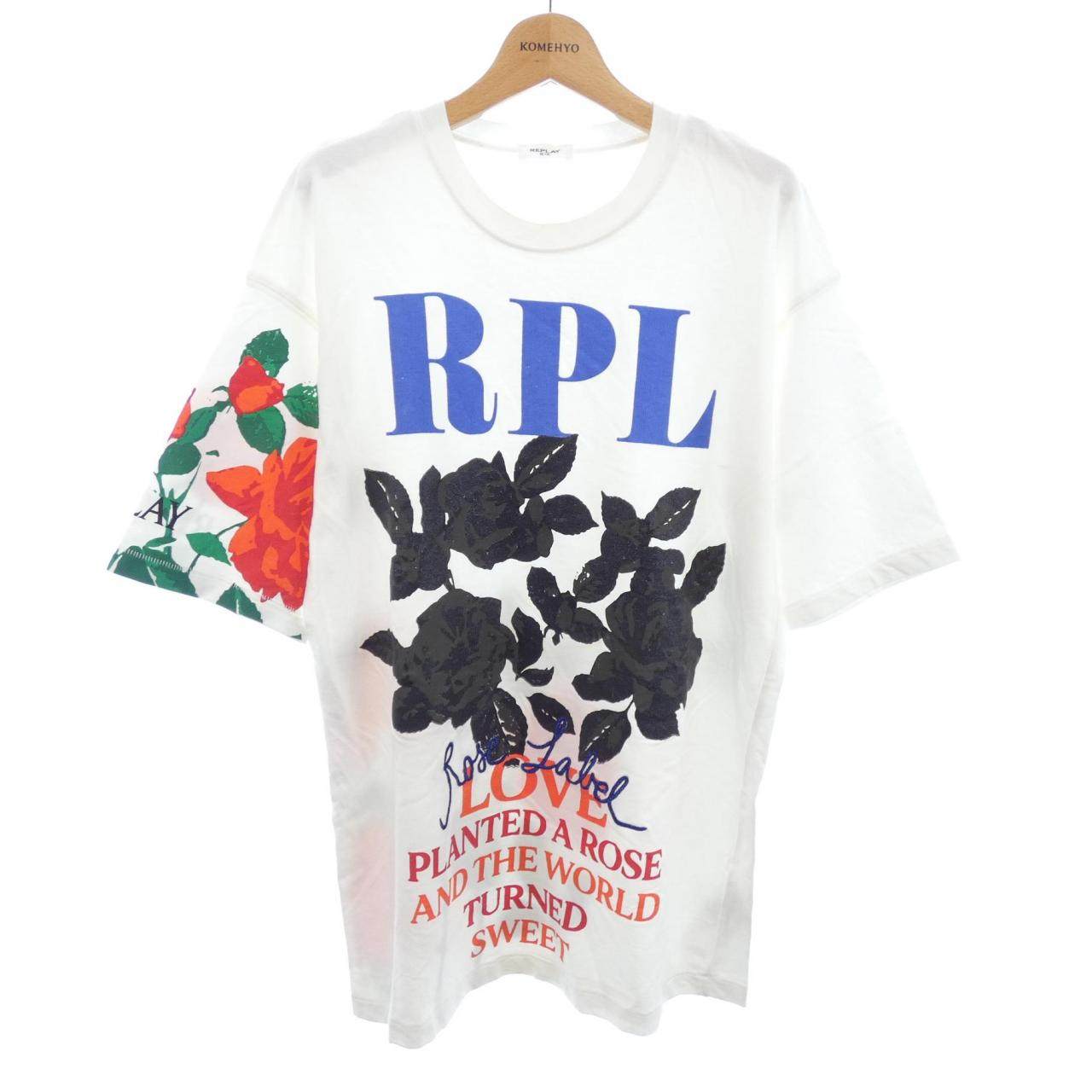リプレイ コットンTシャツ