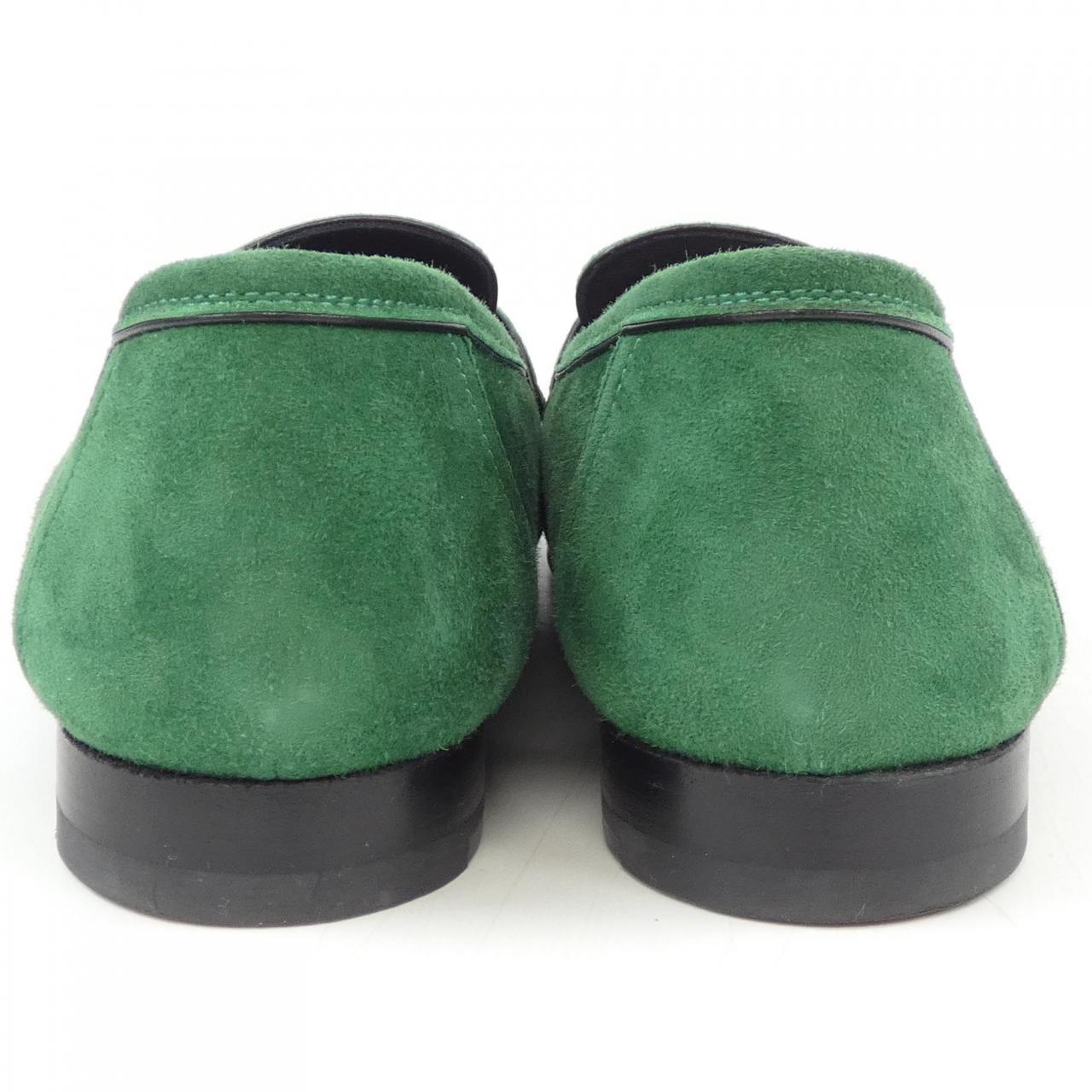 エルメス パリ38.5 レザーシューズ