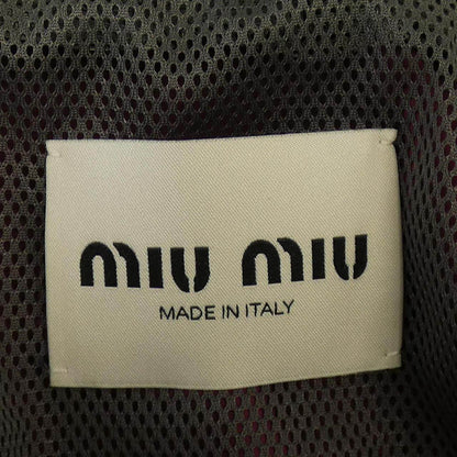 ミュウミュウ テクニカルシルクジャケット