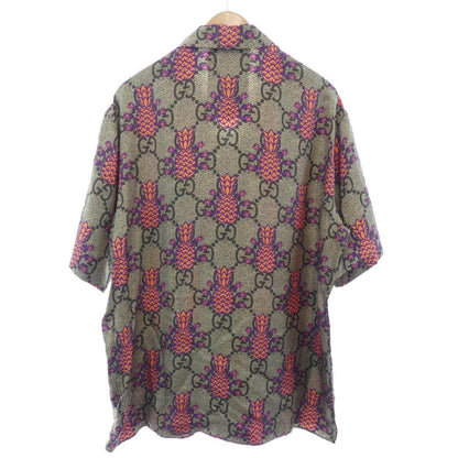 グッチ 22THOUSAND 7HUNDRED AND FIVE GUCCI SONG シルクシャツ