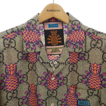 グッチ 22THOUSAND 7HUNDRED AND FIVE GUCCI SONG シルクシャツ
