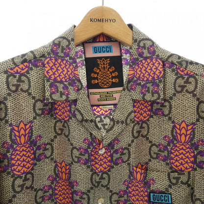 グッチ 22THOUSAND 7HUNDRED AND FIVE GUCCI SONG シルクシャツ