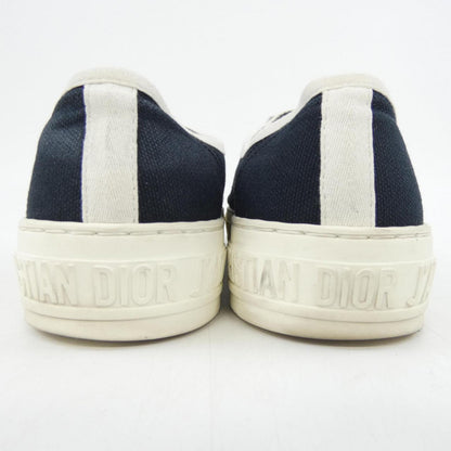 クリスチャンディオール WALK'N'DIOR J'ADIOR Signature コットンキャンバス スニーカー
