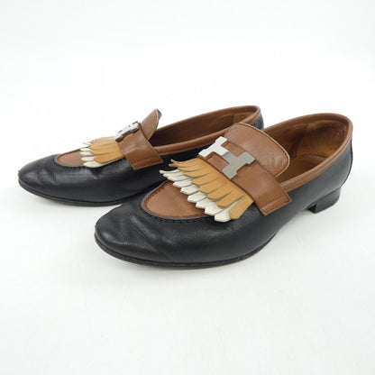 エルメス ROYAL Paris Buckle シェーブル シューズ
