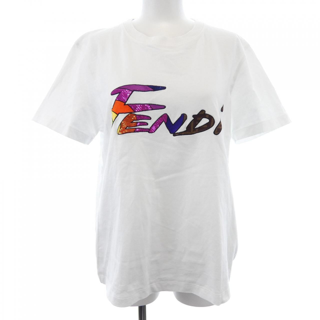 フェンディ コットンTシャツ