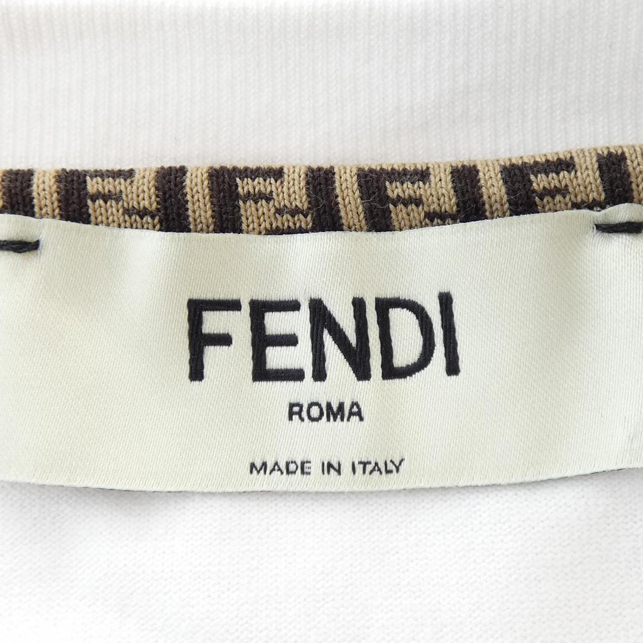 フェンディ コットンTシャツ