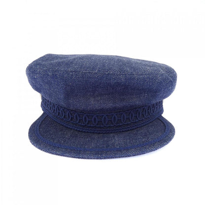 エルメス CABOURG H ANCRE デニムキャップ