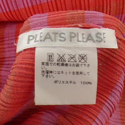 プリーツプリーズ チェックプリーツトップス