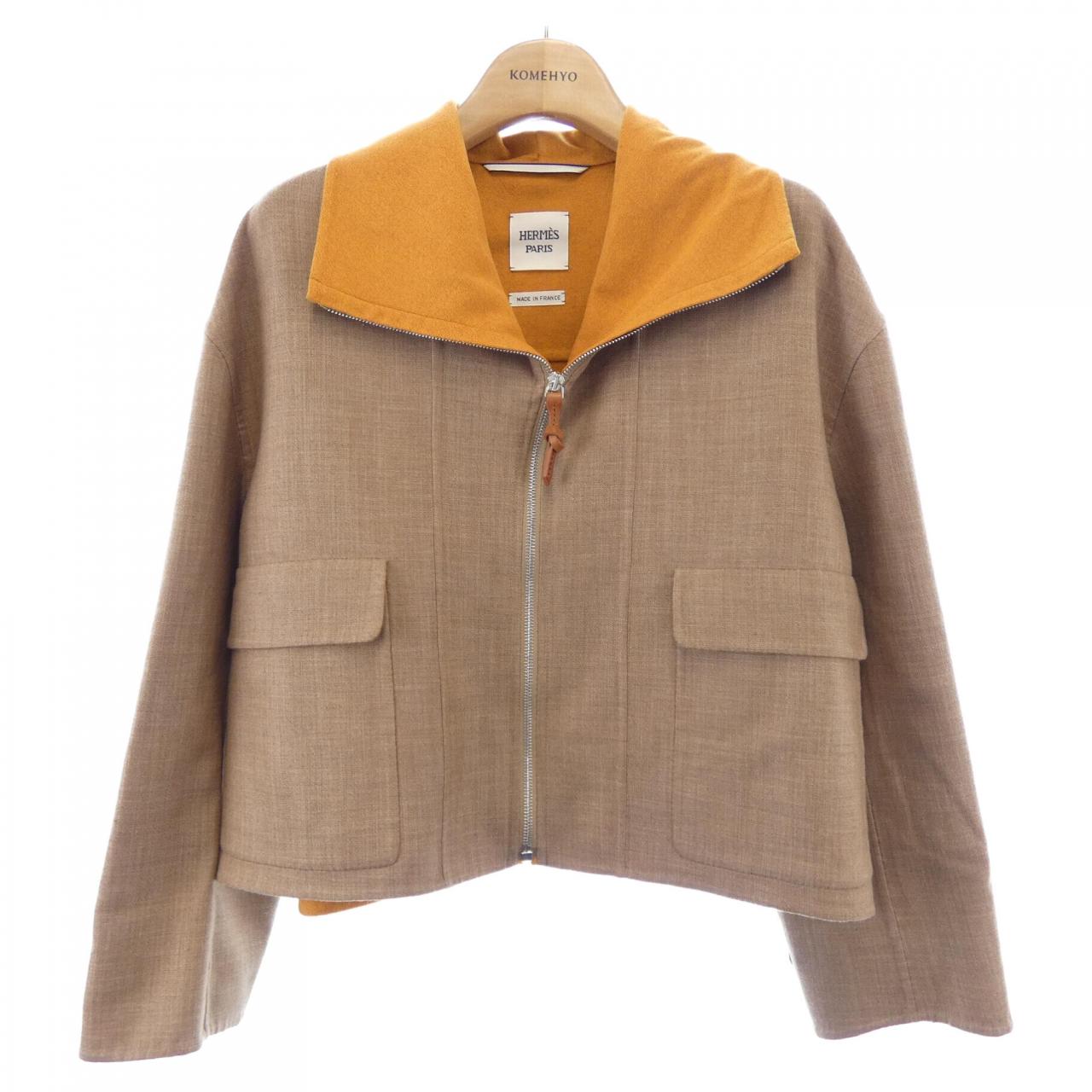 エルメス カシミヤジャケット