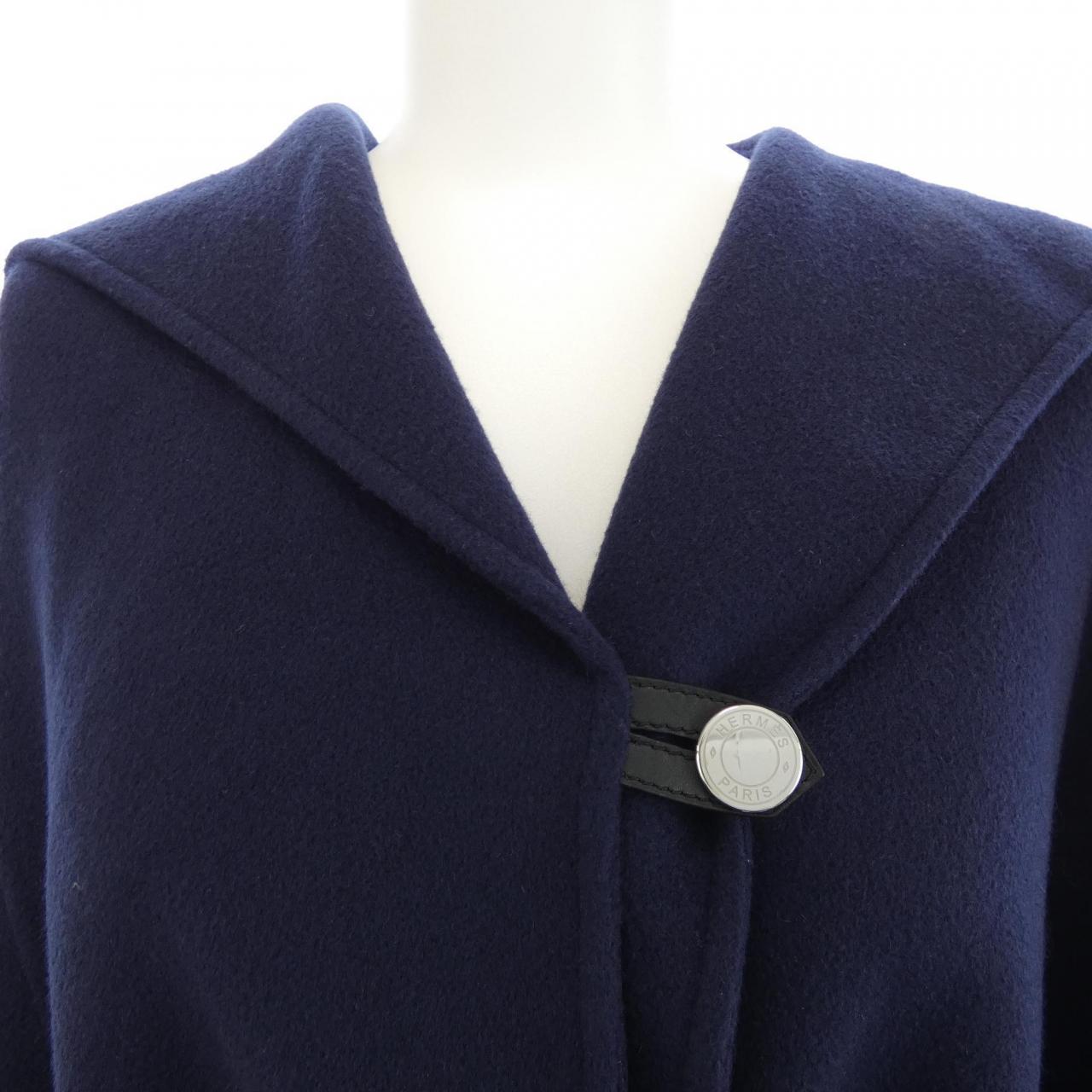 エルメス カシミヤコート