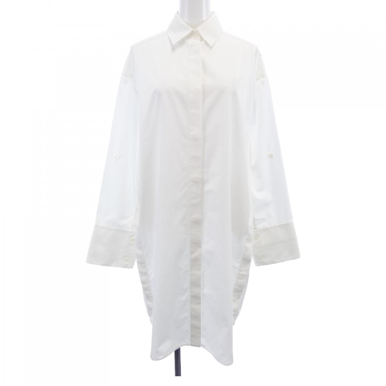 ロエベ コットンロングシャツ