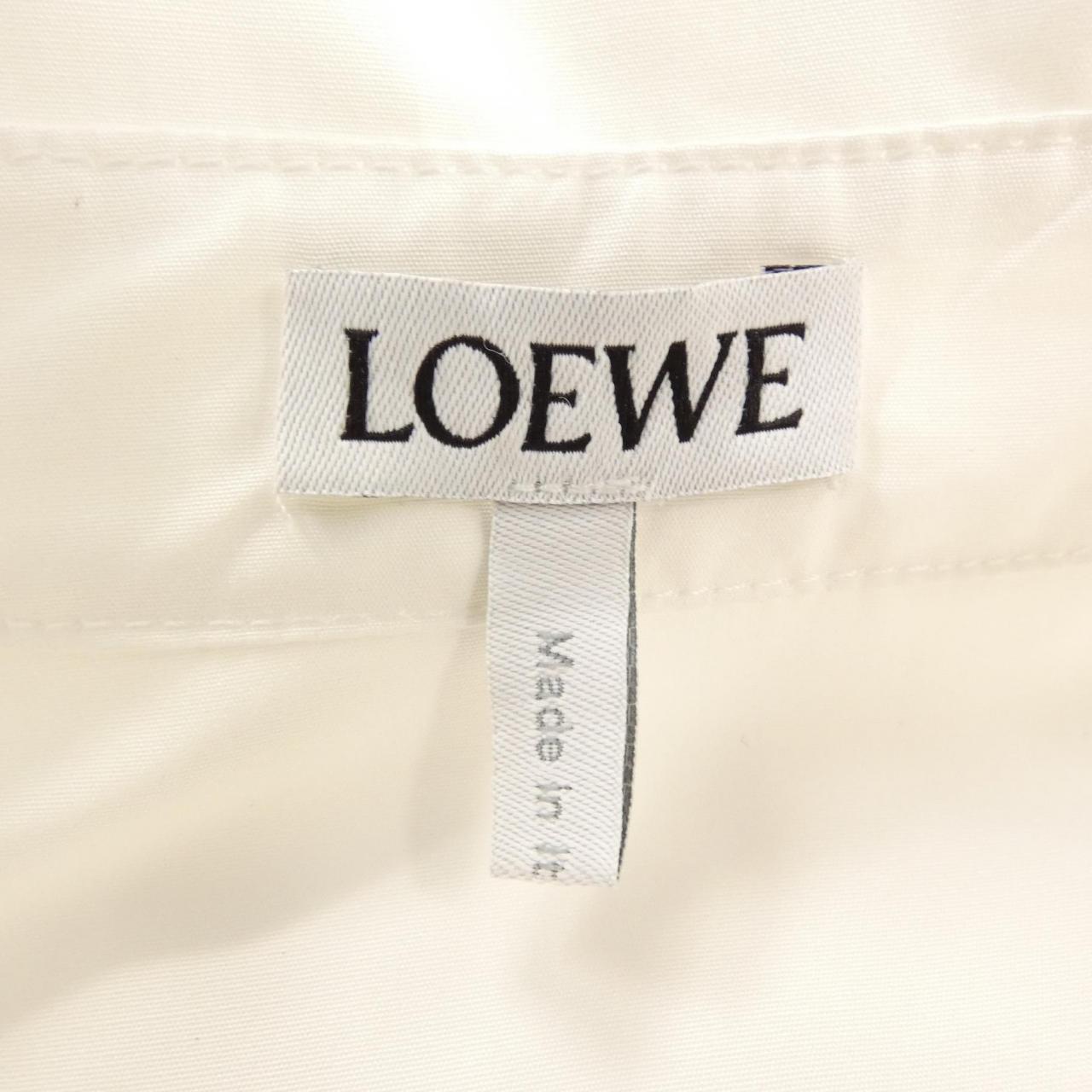 ロエベ コットンロングシャツ