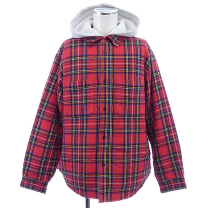 シュプリーム Tartan Flannel フーデッドジャケット