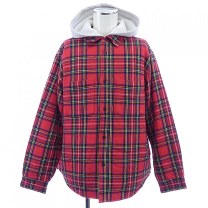 シュプリーム Tartan Flannel フーデッドジャケット