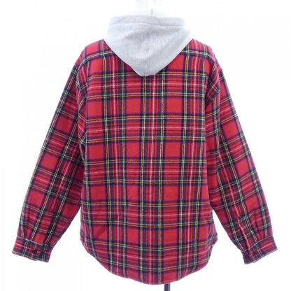 シュプリーム Tartan Flannel フーデッドジャケット