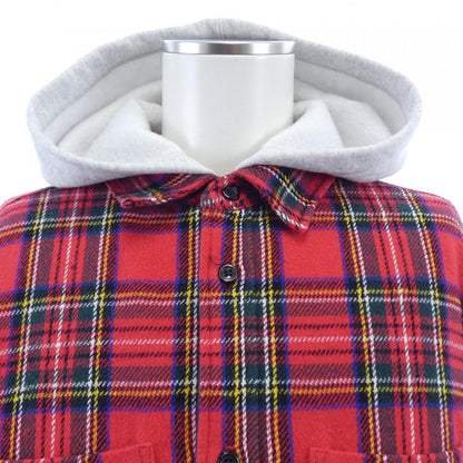 シュプリーム Tartan Flannel フーデッドジャケット