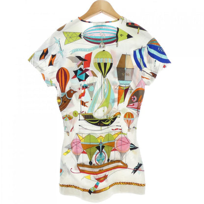 エルメス LES FOLIES DU CIEL コットン Tシャツ