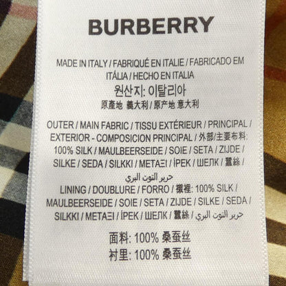 バーバリー シルクトレンチコート