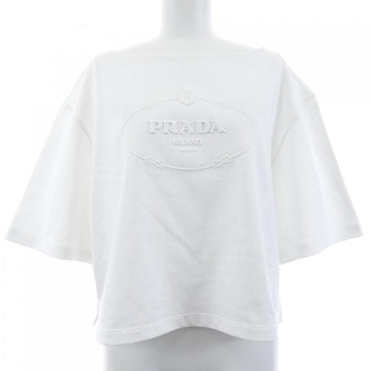 プラダ トライアングルロゴ コットンTシャツ