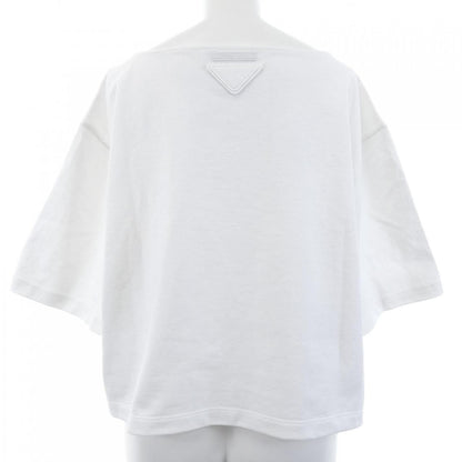 プラダ トライアングルロゴ コットンTシャツ