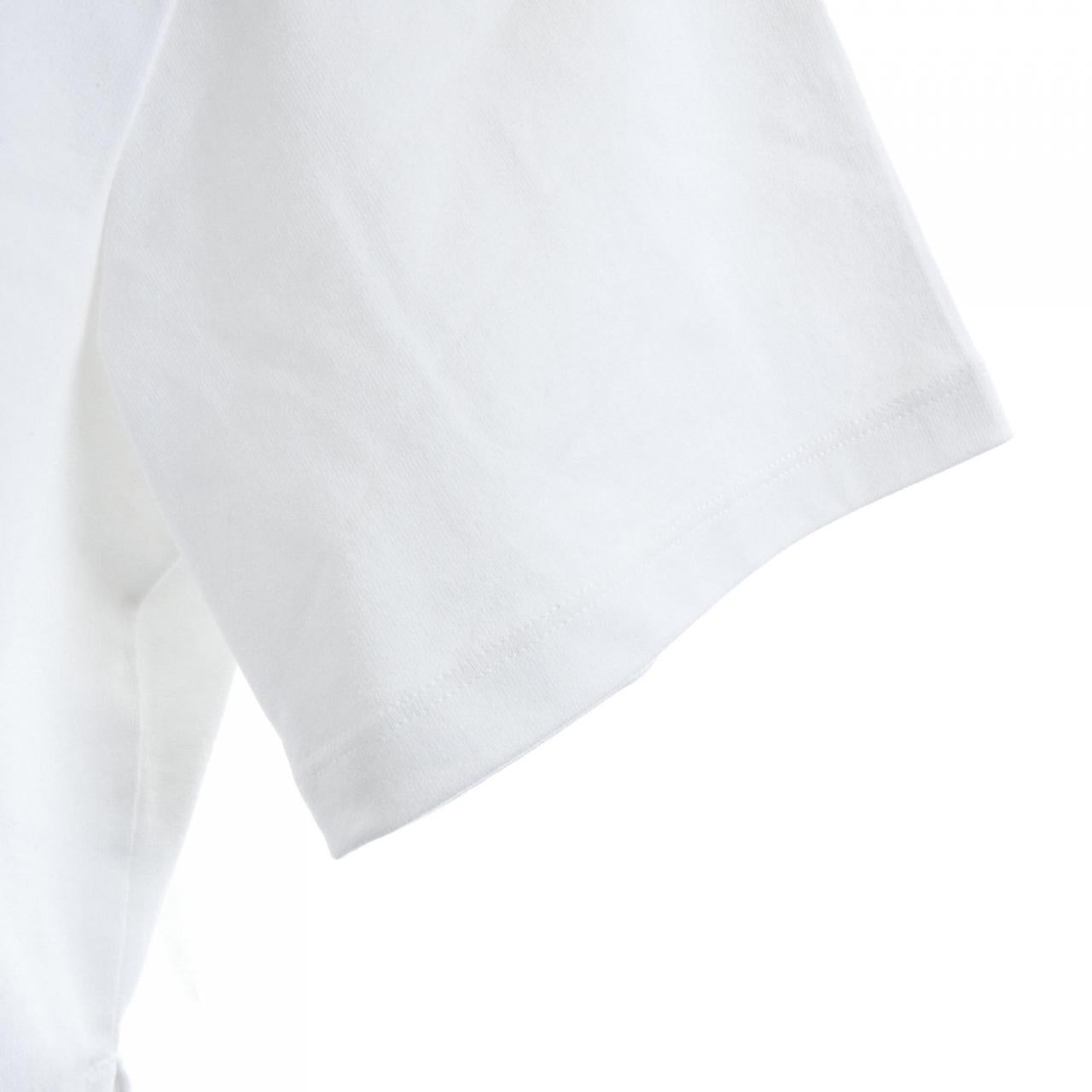 プラダ トライアングルロゴ コットンTシャツ
