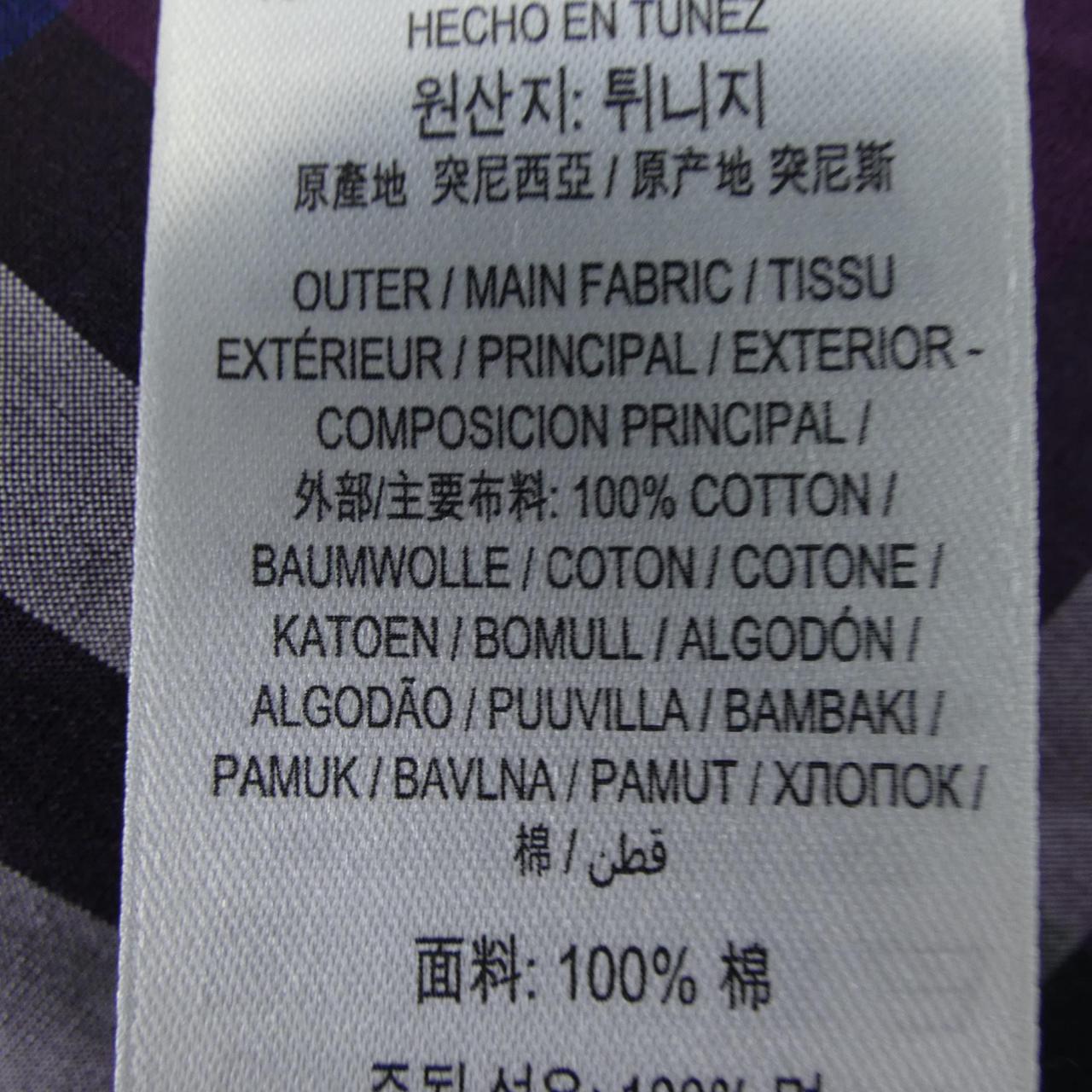 バーバリー コットンシャツ