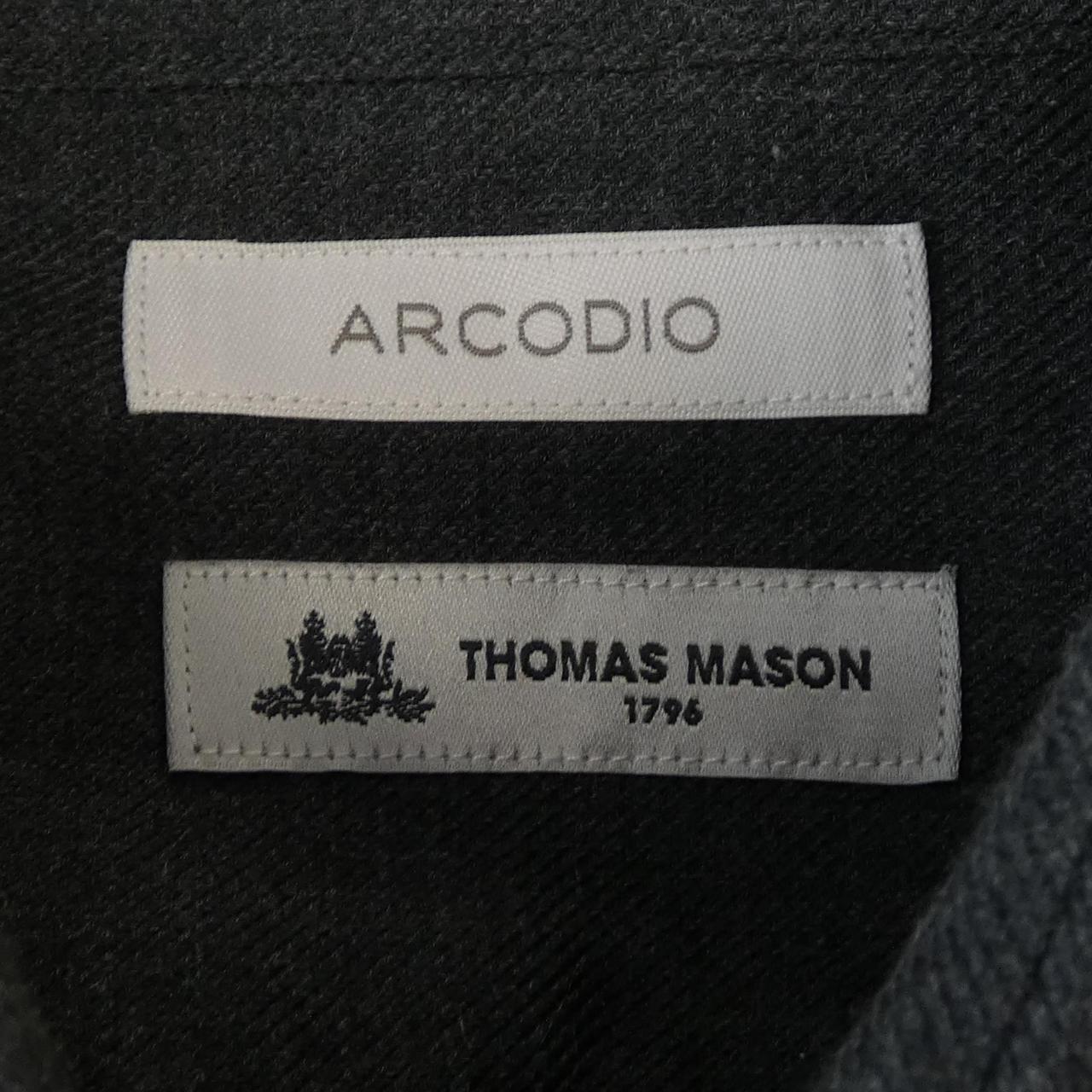 ARCODIO カシミヤ混シャツ