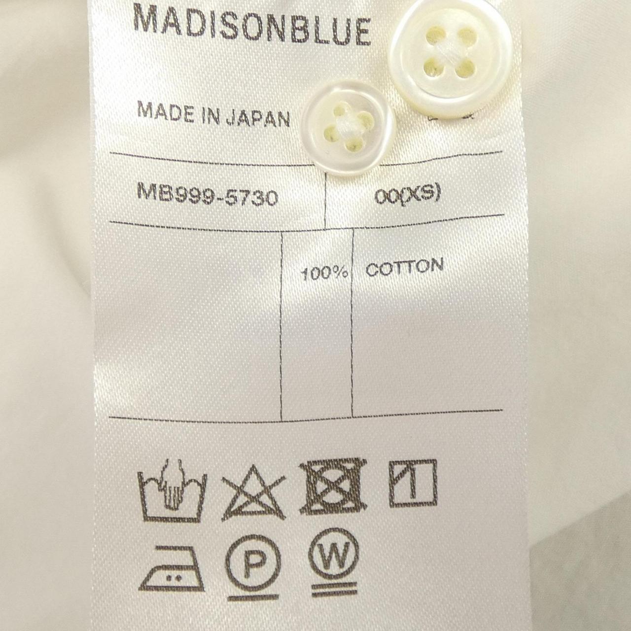 マディソンブルー コットンシャツ